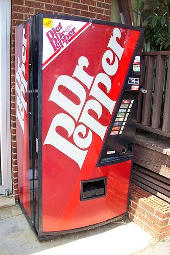 maserati8989's tweet photo. @ellypourasef Apparently they're handing out Dr. Pepper for a couple bucks at a vending machine near you. #Married2MedHouston #doctorgate https://t.co/3fxD0Y8nep