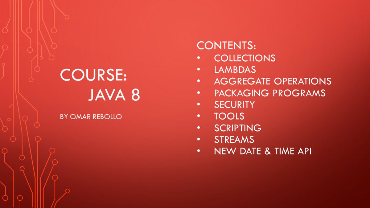 omarrebollo2's tweet image. Curso: Java 8 New features
#Java8NewFeatures, #CursoJava8
Solicita informes!