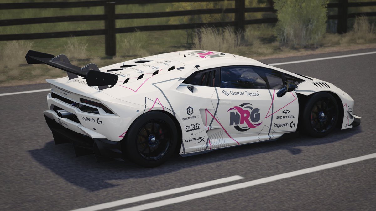 ForzaLiveryGuy's tweet photo. Now available in @ForzaMotorsport 6 and #ForzaHorizon3 - My @NRGgg inspired @LamborghiniSC Huracán ST and @dodge @driveSRT Viper SRT GTSR https://t.co/MKCLpaf0ct