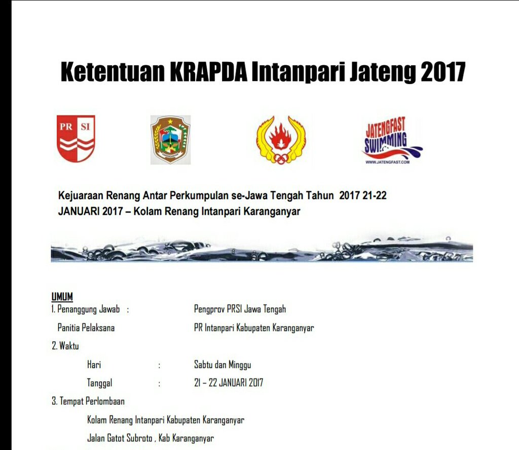 Saksikan dan ikutilah, #KRAPDA ... Cc: <a href="/InfoJateng_/">Info Jateng</a> <a href="/indrakinata/">IntanpariSC</a> <a href="/kabarklaten/">Kabar Klaten</a> <a href="/karanganyarkab/">Kab. Karanganyar</a> @PBPRSI <a href="/Salmaradio/">Salma Radio klaten</a> <a href="/InfoKRA/">Info Karanganyar</a>