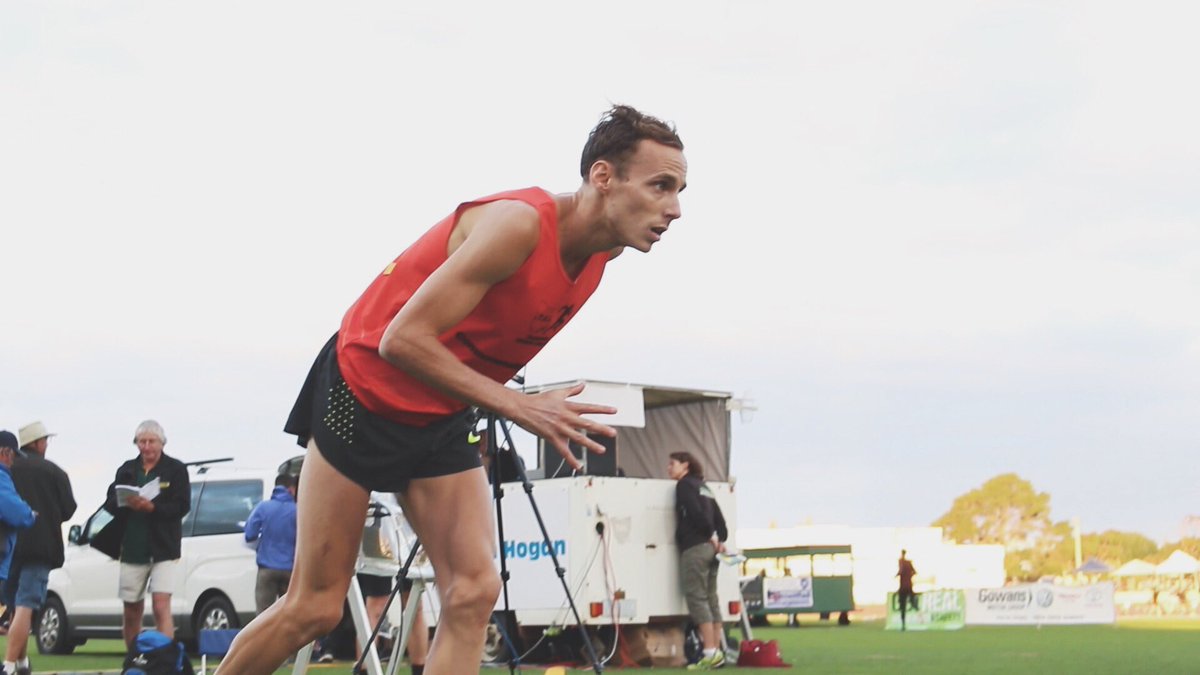 Here's a shot captured of <a href="/RyanGregson25/">Ryan Gregson</a> preparing for his 800m final at <a href="/DevonportAth/">Devonport Ath Club</a> 2017 carnival.