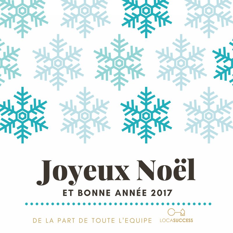 Locasuccess's tweet image. Tous nos meilleurs voeux pour 2017!