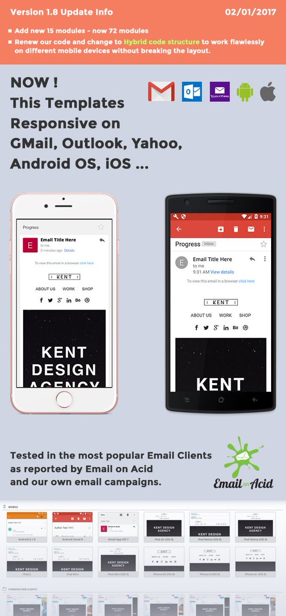 uxemail's tweet photo. Responsive Email Newsletter with Builder > https://t.co/6Up1g8VOfr #mailchimp #GrowthHacking #startup #EmailOnAcid #withSendGrid #responsive https://t.co/BMEsRrDfYK