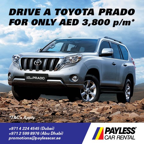 paylesscaruae's tweet photo. Rent a car | Prado https://t.co/c62IsM1N9R #UAE #Dubai #AbuDhabi #Sharjah https://t.co/pzmmL2CqVD