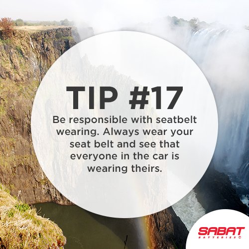 SABATBatteries's tweet photo. Here are road safety tips to help keep you safe during the festive season. #SabatRoadSafety #SabatBatteries https://t.co/maVzwbhPxF