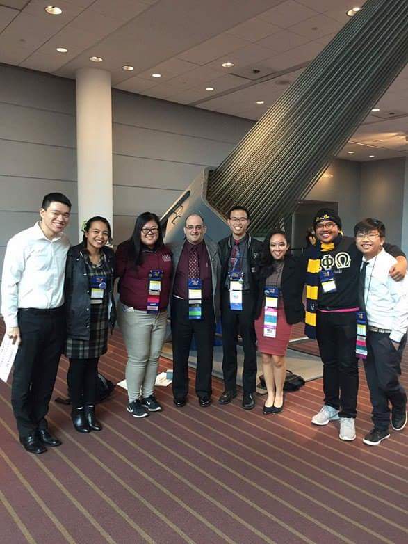 APOSDSU's tweet photo. Current President John Ottenad & Former President Mark Stratton gettin' it with Region X! #WestCoastBestCoast #LITTYSBURG #APONC2016 https://t.co/OC0LtFIbJA