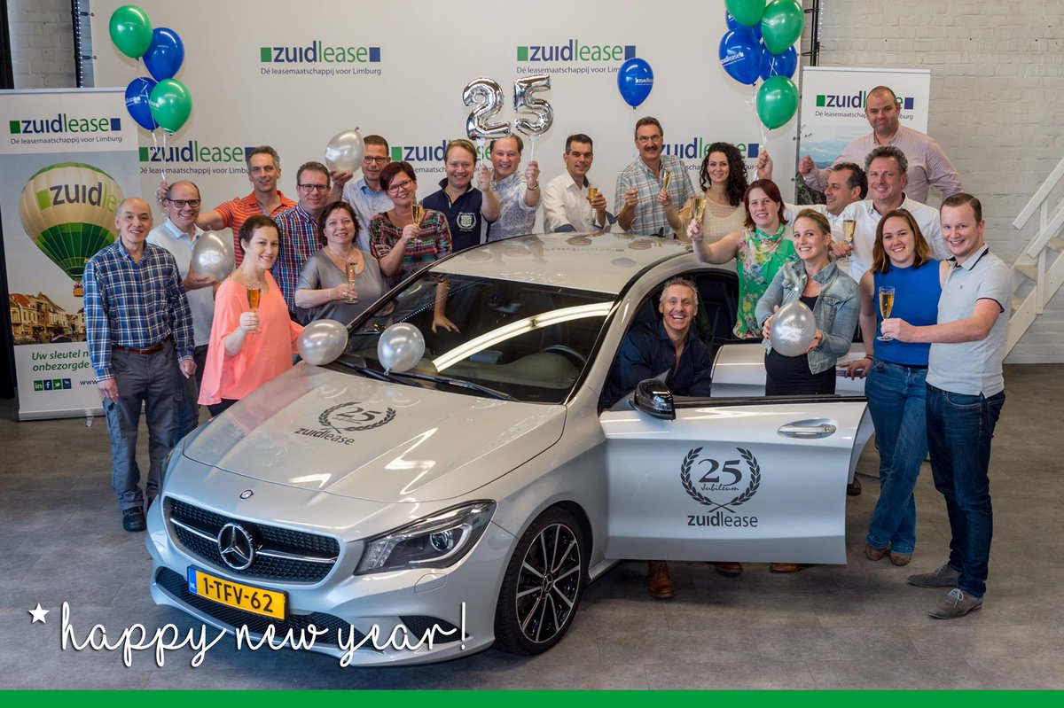 Gelukkig #nieuwjaar!! Voor ons in ieder geval een speciaal jaar, wij gaan dit jaar namelijk ons 25-jarig #jubileum tegemoet! #limburg