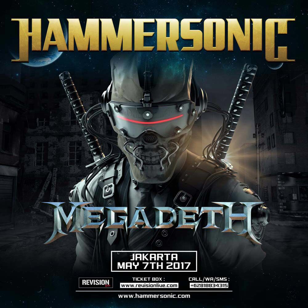 Megadeth (@megadeth) on Twitter photo ♫ Just Announced: Jakarta, Indonesia - Sunday, May 7, 2017 at <a href="/hammersonicfest/">HAMMERSONIC FESTIVAL</a>. Early bird tickets on sale now at hammersonic.com ♫ Just Announced: Jakarta, Indonesia - Sunday, May 7, 2017 at <a href="/hammersonicfest/">HAMMERSONIC FESTIVAL</a>. Early bird tickets on sale now at hammersonic.com