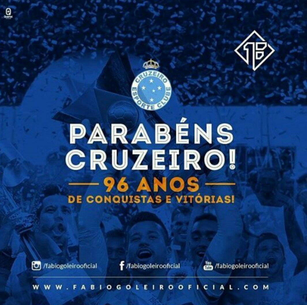 WBertti's tweet photo. Hj um gigante completa mais um ano de vida! Parabéns meu Cruzeiro! https://t.co/wI2VuPEBCS
