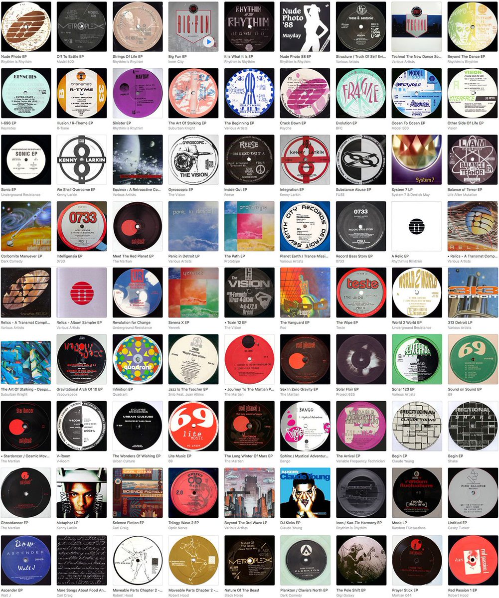 vincewatson's tweet image. Detroit Techno fans, ive made some of my 313 vinyl available to purchase. Get in touch if interested or check my collection on Discogs.