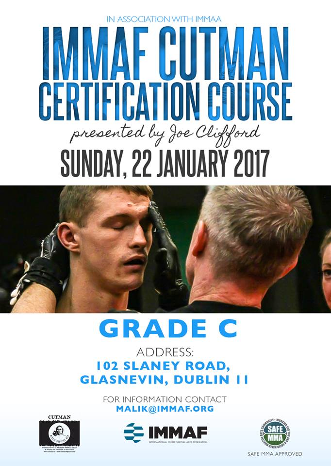 irishcutman's tweet photo. Awesome!! #CUTMAN COURSES 2017 special guest @cutmansheldon #IMMAF #FirstAidSystems #QwickAid #IMMAA #UKMMAF @mynextmatch @IzzyCarnwath #UFC https://t.co/outhY5WOMX