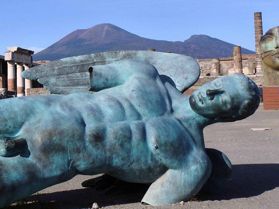 Taucone Igor Mitoraj A Pompei Art Archeology Campania Italy Pompeii Sites