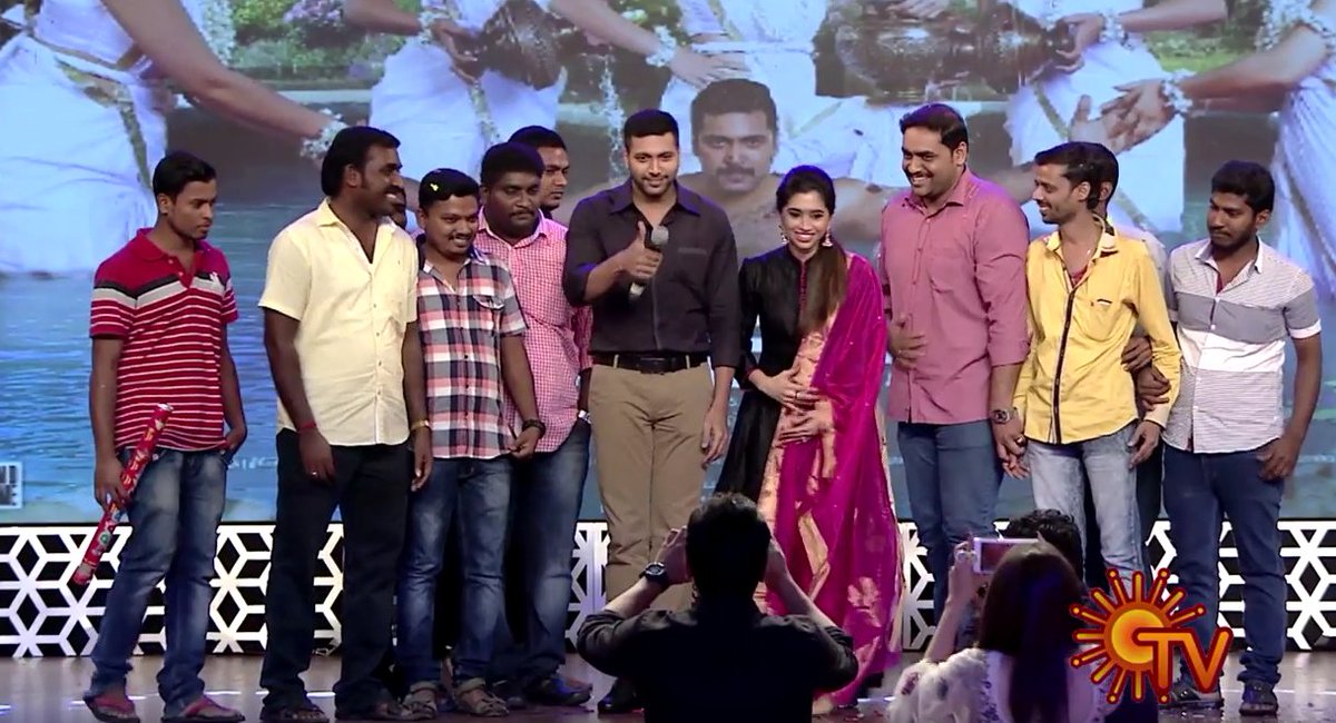 SunTV's tweet photo. New Year Special - #Bogan Movie Audio Launch.. @SunTV
https://t.co/getzs1AJrp https://t.co/GXFdvrSq7h