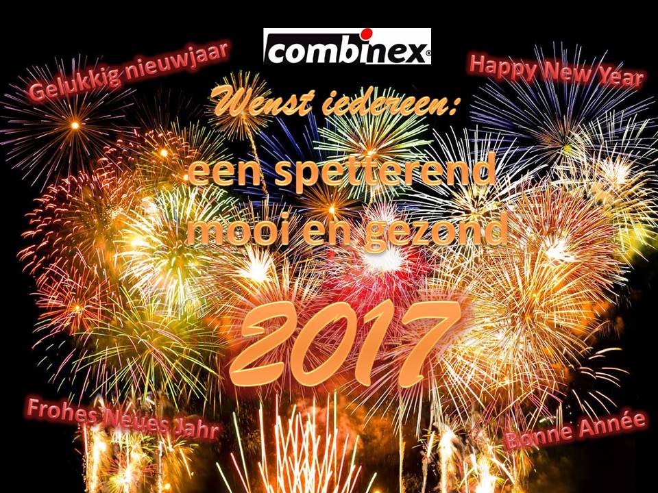 CombinexBV's tweet photo. @CombinexBV wenst iedereen een succesvol 2017! https://t.co/9XtT3w0q1z