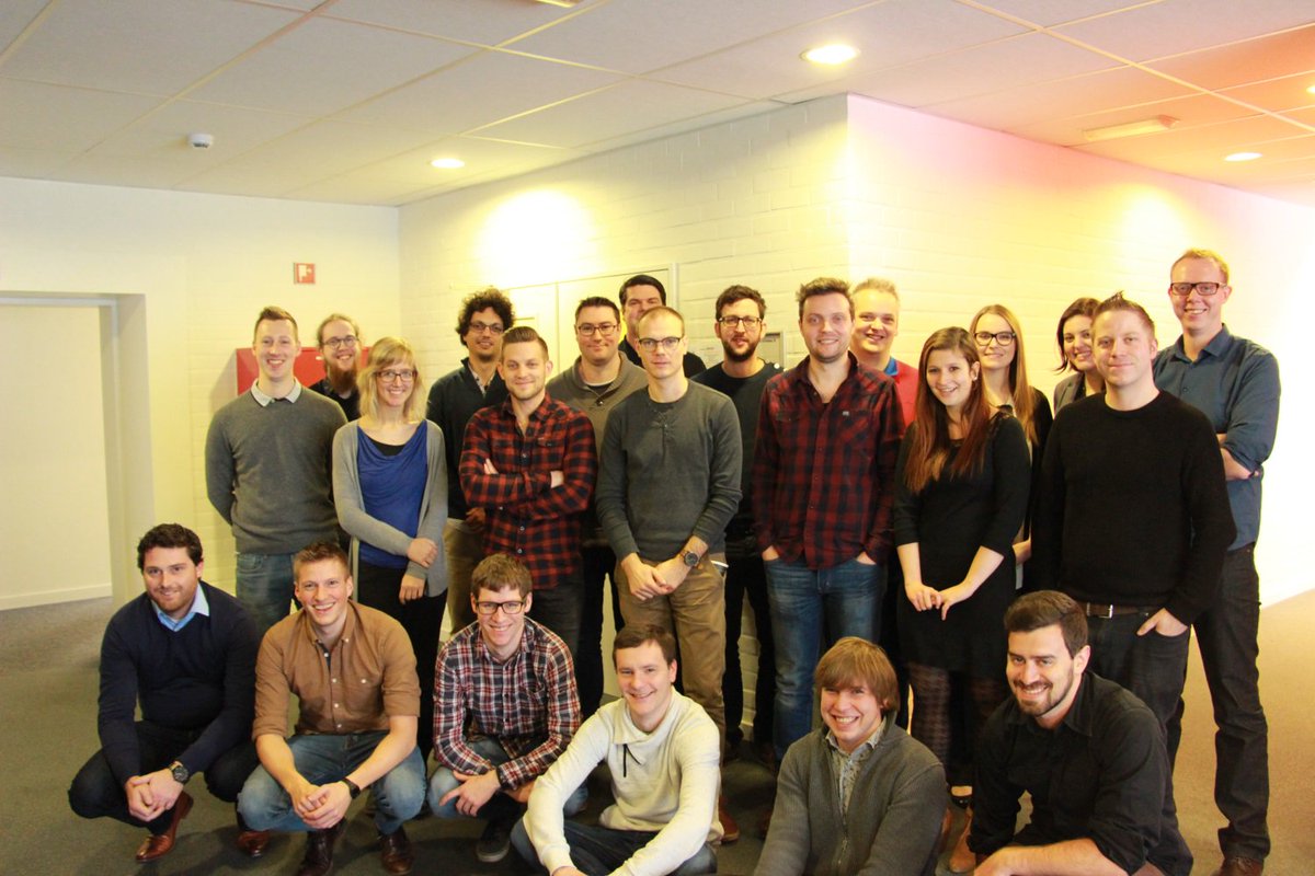 Kick-off Cegeka School: 20 new employees without IT-background take their first steps in software development! Watch #KanaalZ news tonight!