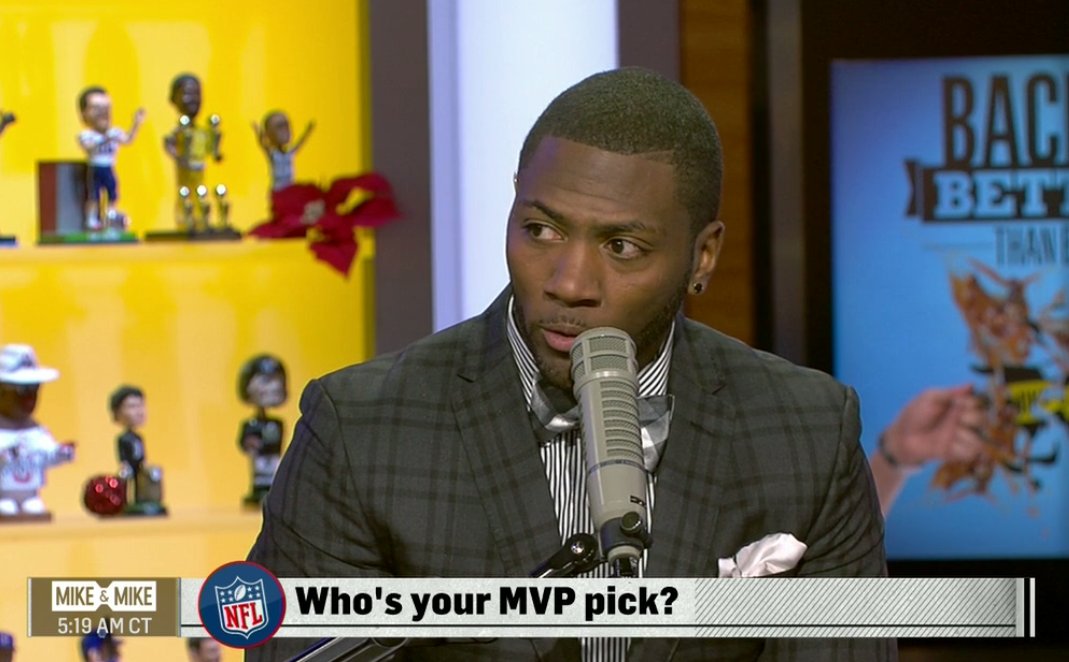 UnSportsESPN's tweet photo. Ryan Clark's NFL MVP is Aaron Rodgers.

RT if you agree. https://t.co/qS2b2u2Qek