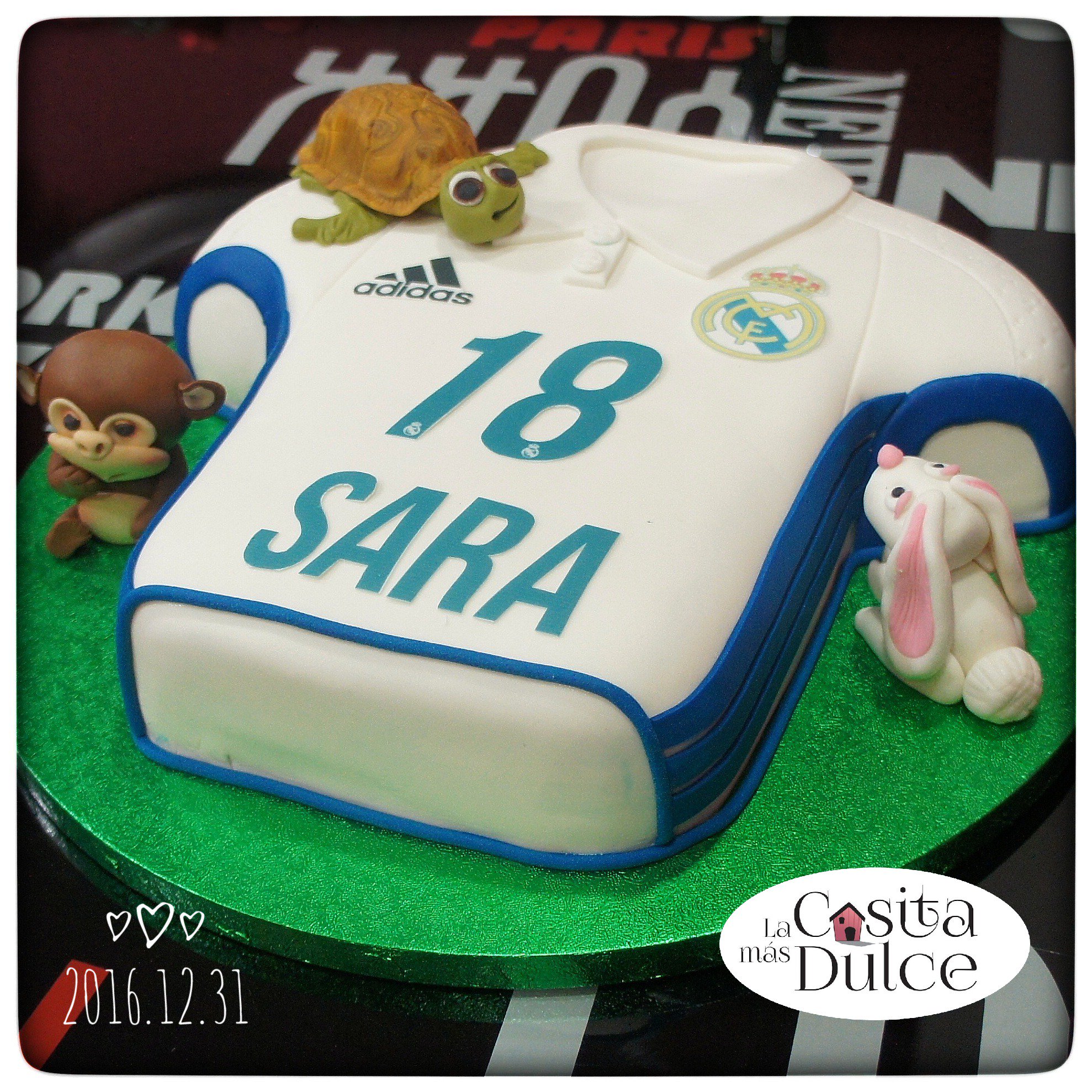 Cumpleaños adulto..Real Madrid.!! ..  By Liz decoraciones by Mis dulces  tartas MadridFacebook