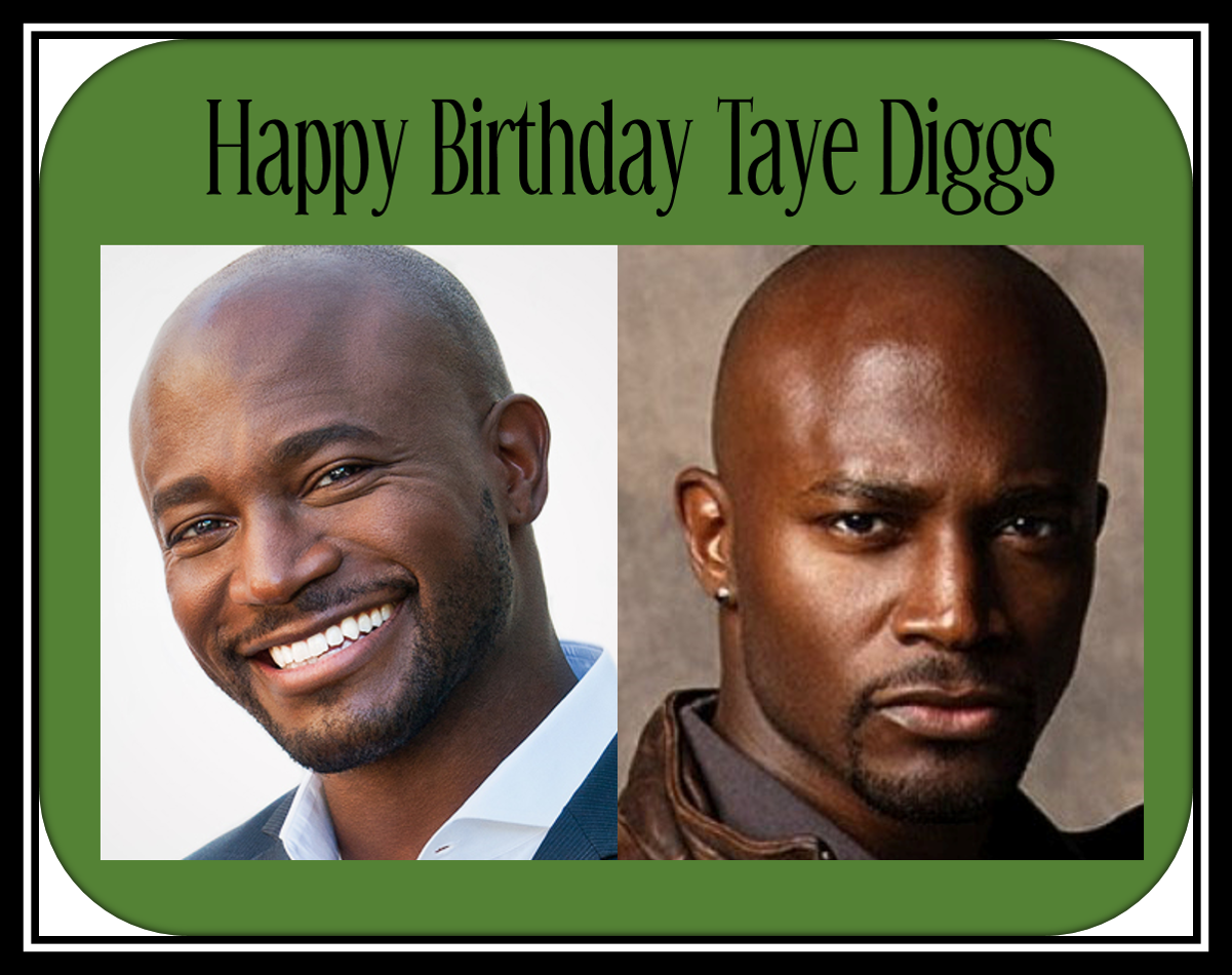 Happy Birthday Taye Diggs 