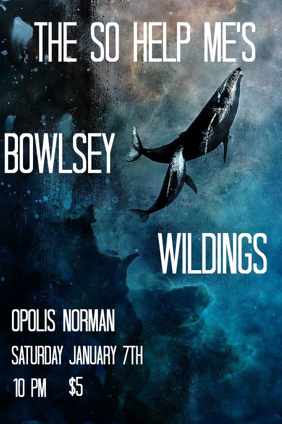 It's the dream team. Really stoked for this show on Saturday with some of our favorite local bands!