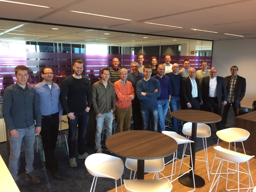 Hans_Rademakers's tweet photo. #ict_group start het jaar met nieuwe collega's. #welkom #carriere
#werkenbijict https://t.co/RMuLFLJnMW