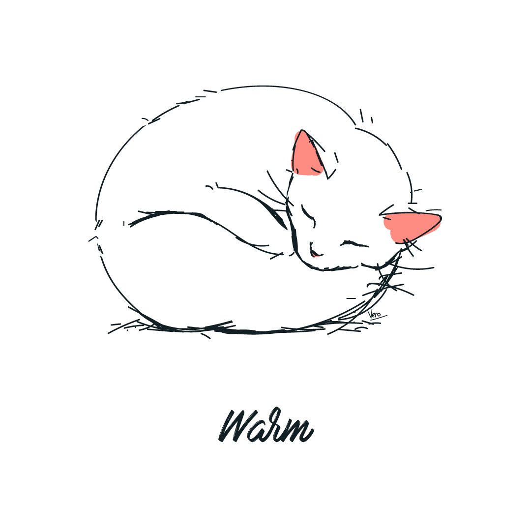 veroiezzi's tweet image. Este fué mi doodle preferido del mes de diciembre en Instagram. 
A soft and warm kitty...purr purr purr
#doodle #cat #doodlelist