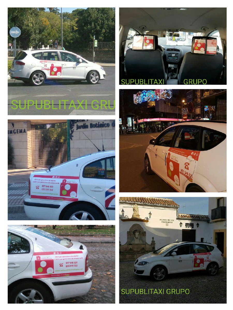 Supublitaxi's tweet image. Agradecer a @InmobTp por confiar en @1supublitaxi  en el 2016 GRACIAS