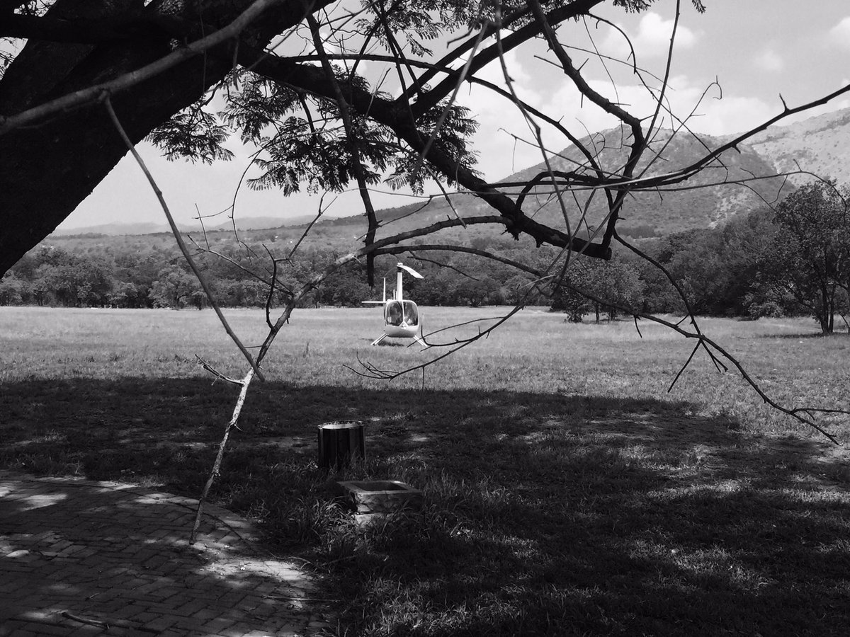 helivate's tweet photo. Lunch &amp; drinks in a beautiful setting @ProteaHotels Hunter's Rest ! #helivate #helicharter #anniversarysurprise #flythere https://t.co/zaf9x5S9Cj