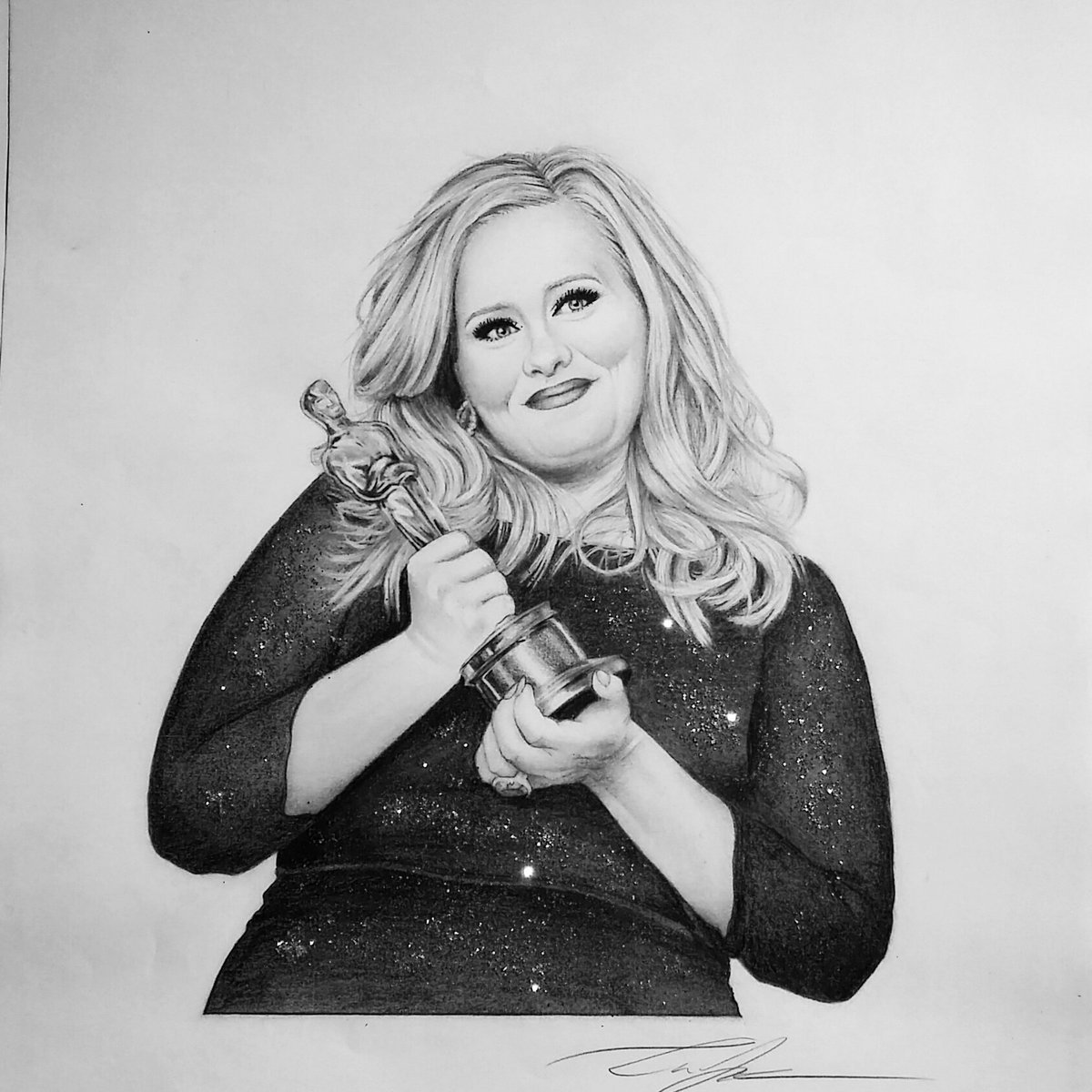 Katja_art_'s tweet photo. Adele No.19 #adele #laurie #blue #Adkins #hello #drawing #portrait #adeledrawing #daydreamer #adele25 #queen #adeleart #Oscars #adeledrawing https://t.co/eWrfLIfQxY