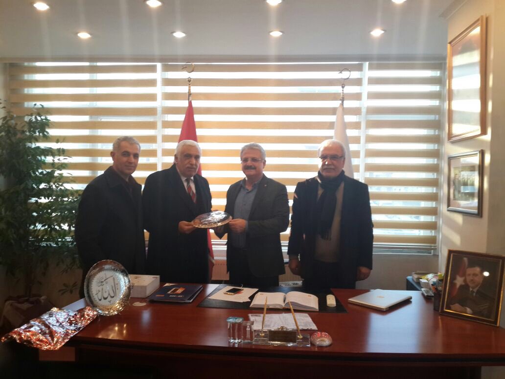 Her zaman olduğu gibi destek için İlçemize gelen Malatya Kale İlçesi Dernek Başkanlarını ağırlıyoruz.