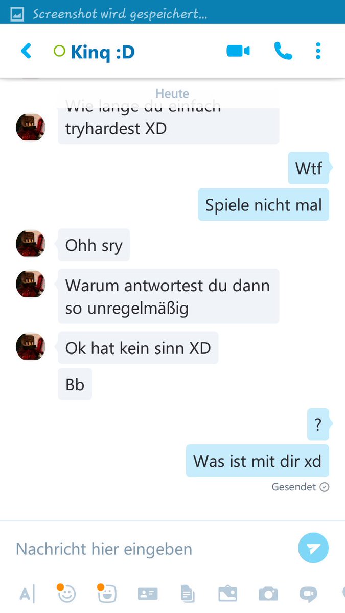 Wenn man einmal was macht