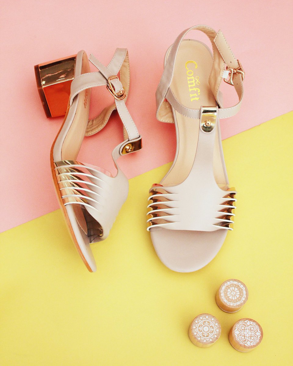 comfitshoe's tweet image. The Eva sandals. Also come in black and gold. 😍❤ #comfitshoe #stylepluscomfort