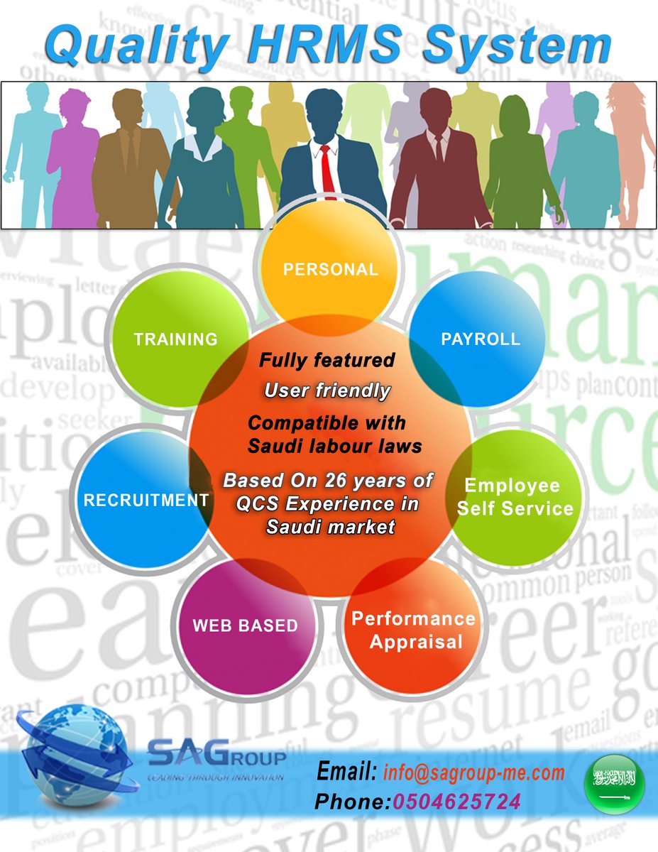 sagroupme's tweet photo. Now in Jeddah Human Resources Management System... specially designed for Saudi law and needs #hr #hrms #hr_software #hr_pictures https://t.co/hMwsm2L5kN
