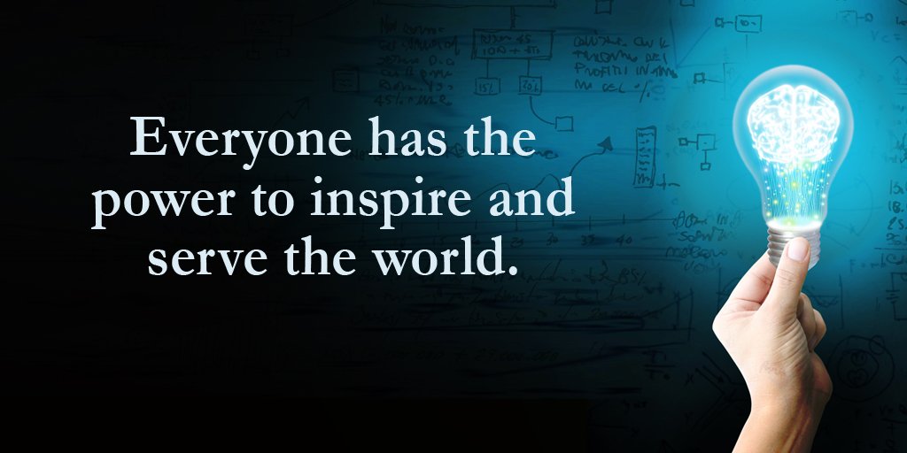 Zenplex's tweet image. Everyone has the power to inspire and serve the world.  #quote #inspiration #SuperSoulSunday