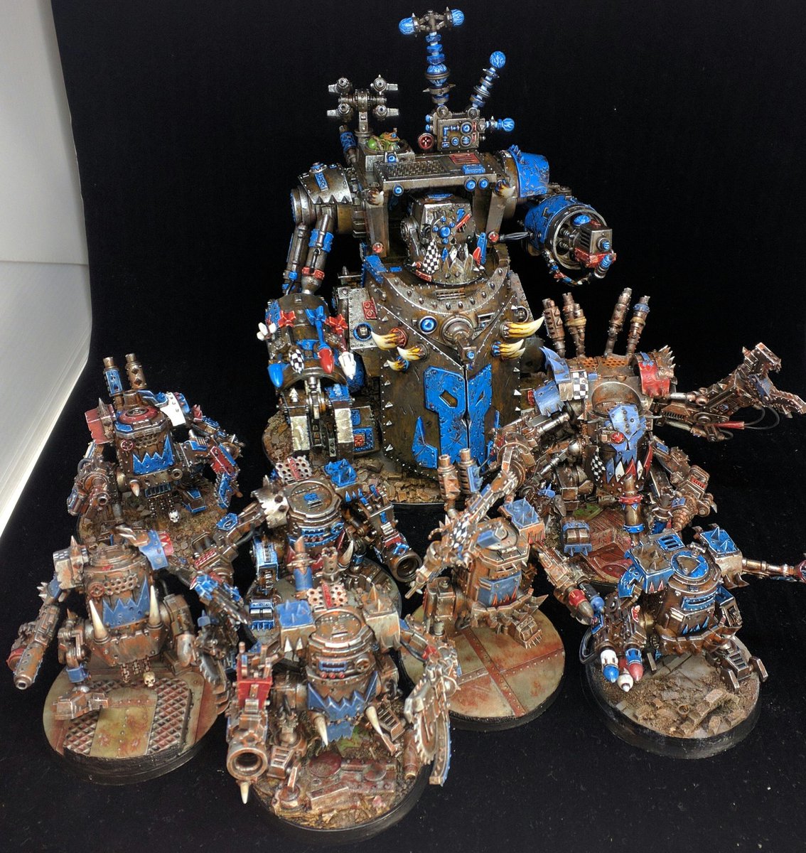 brknpaintbrush's tweet photo. Sneak peek at the growing #dreadmob for #miniaturemonday
Waaaaggggh!!!!! https://t.co/Sv8KxRdNut