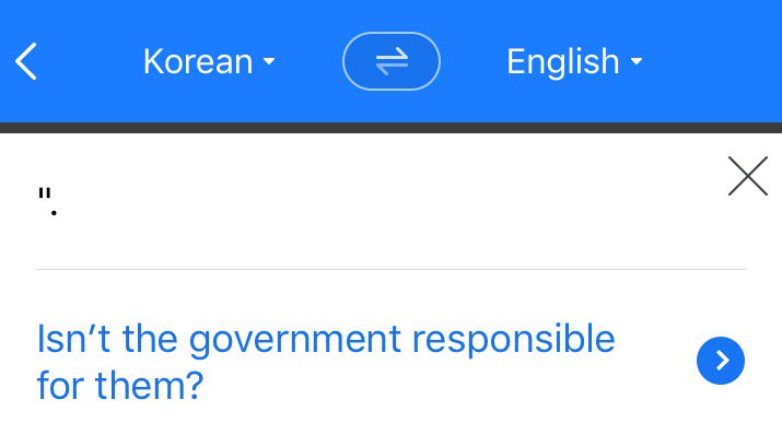 citcatlee's tweet photo. Accidentally typed ". and got a bizarre and concerning translation https://t.co/sj9jtUytgW