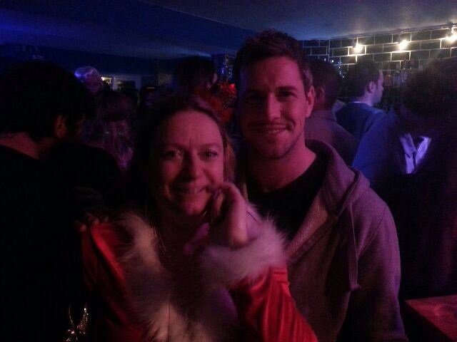 Mary4Mayor1's tweet photo. #NYE2016 #BarElectric surprise find @AntAnstead especially as me& #sparky were supposed 2b in #Mariscos #woolacombe https://t.co/RJjdup7czd