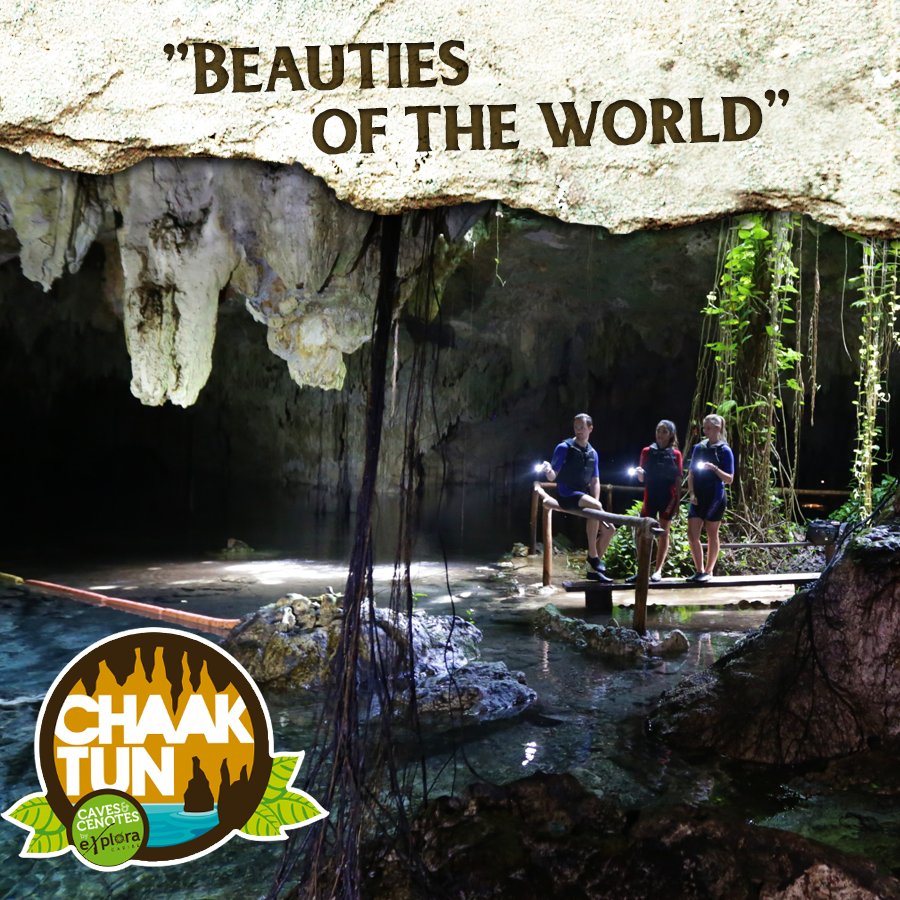 ExploraCaribeMX's tweet photo. Visit the amazing @CenoteChaakTun and discover the wonders of underground Rivers #Goexplora #exploracaribemx #Toours https://t.co/gg5OT01SJo