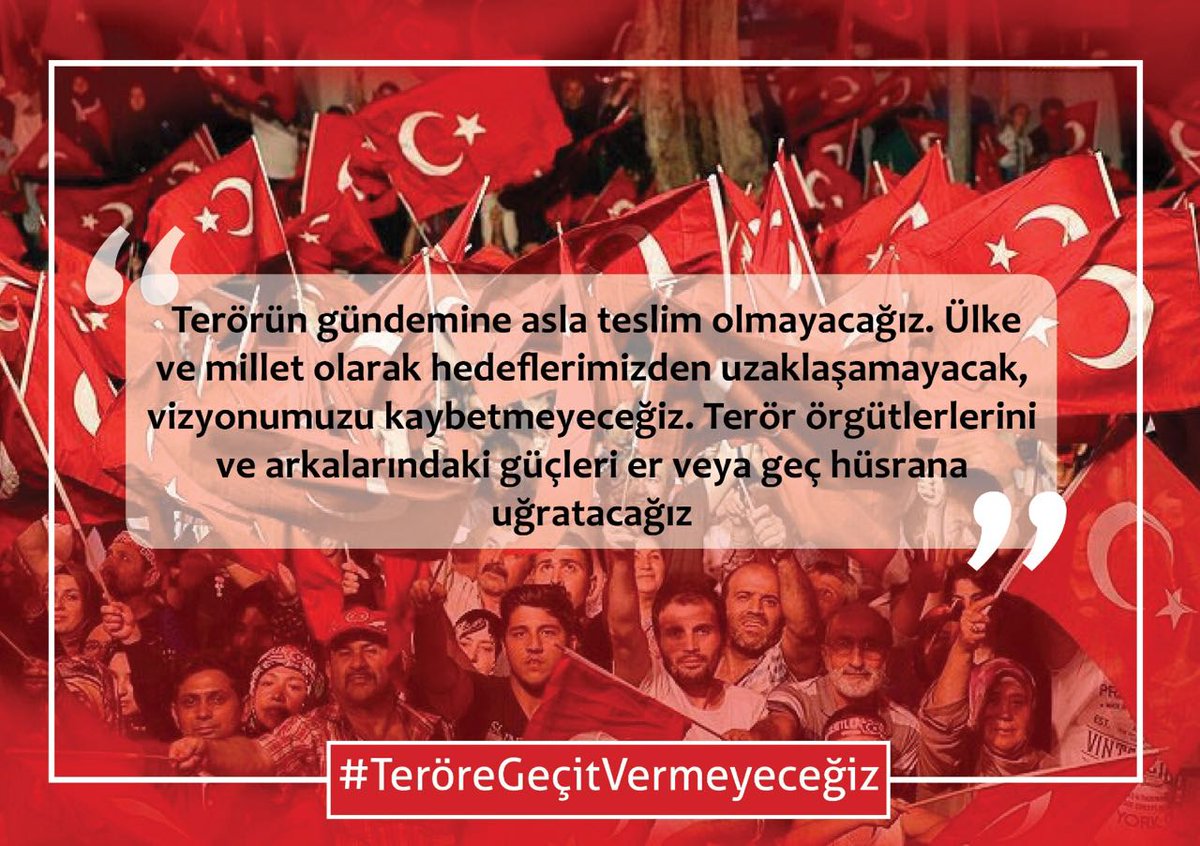 M_YILDIRIM_63's tweet photo. Bir olacağız, iri olacağız, diri olacağız ve kardeş olacağız. Hep birlikte büyük ve güçlü Türkiye olacağız. #TeröreGeçitVermeyeceğiz https://t.co/NXb4AWK70Y