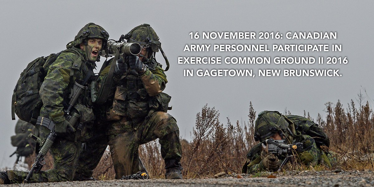 CanadaNATO's tweet photo. #Forces2016 #ExCommonGround #Gagetown @CanadianForces @CanadianArmy https://t.co/nhi3oMgUz1