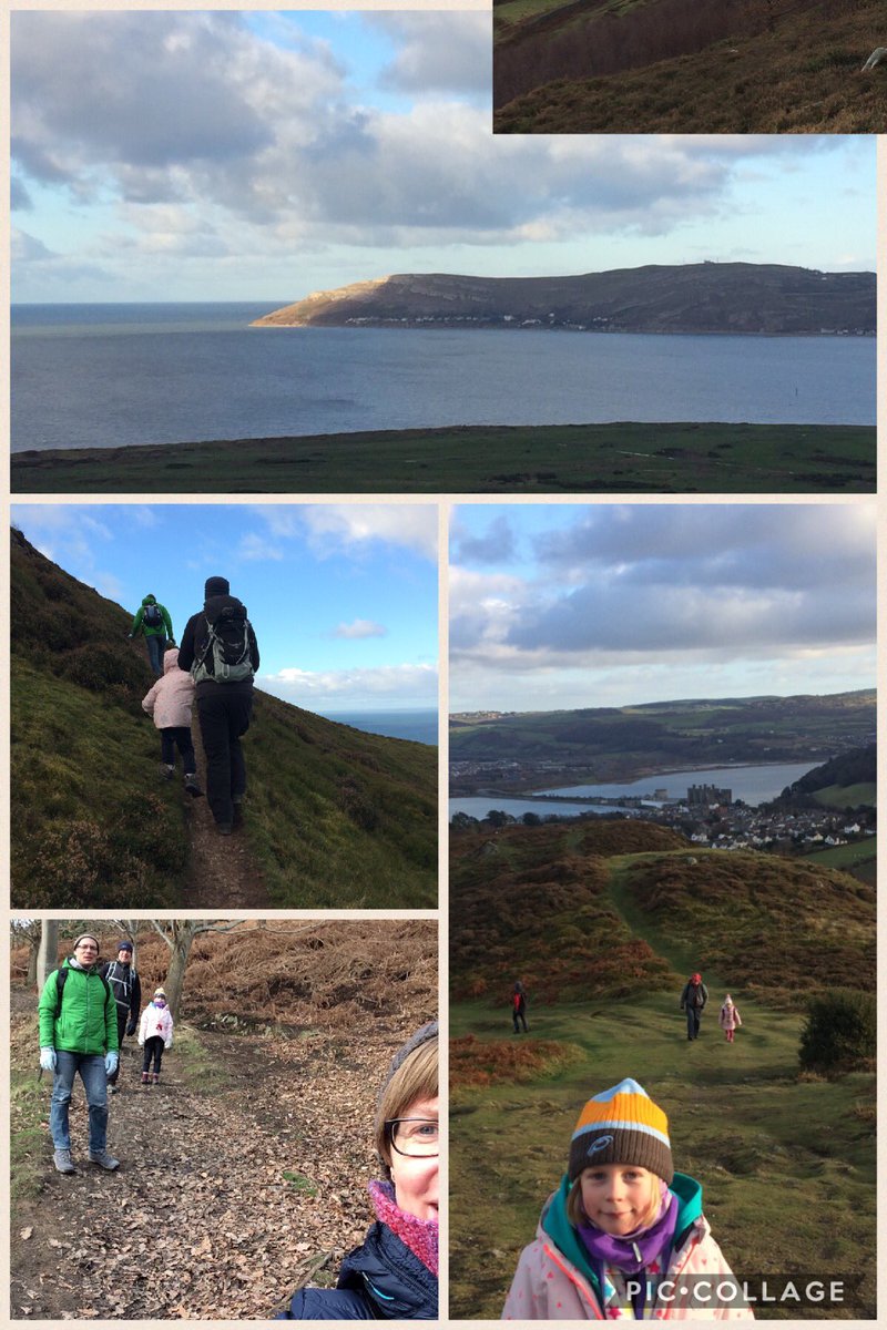Rhihaf's tweet photo. Blew away the 🕸🕸 with a walk up Conwy Mountain! #lovely #freshair #readytostarttheweek https://t.co/lFjQ3eK5bl