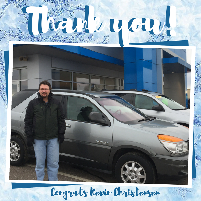 kwchevy's tweet photo. #Thanks &amp; #Congrats to Kevin on his new 2003 #BuickRendezvous from John! #KohlsWeelborgChevy https://t.co/uC191Zvvd1