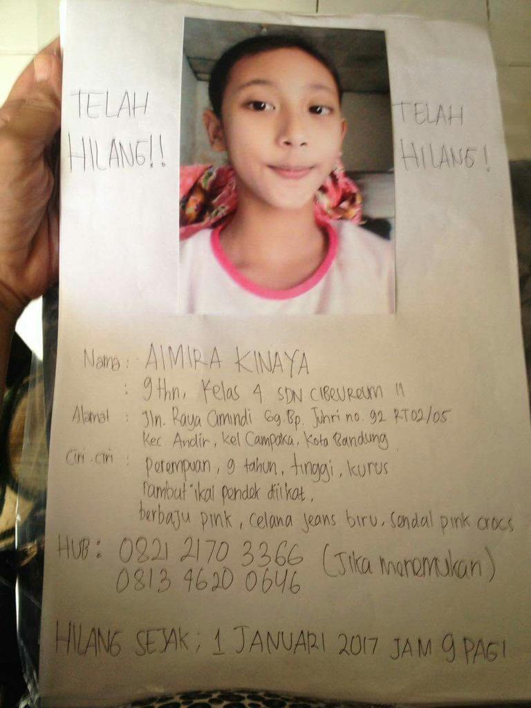 Anak hilang sekitaran Cimahi Bandung, bagi yg menemukan hub no yg tertera. #Seputarcimahi