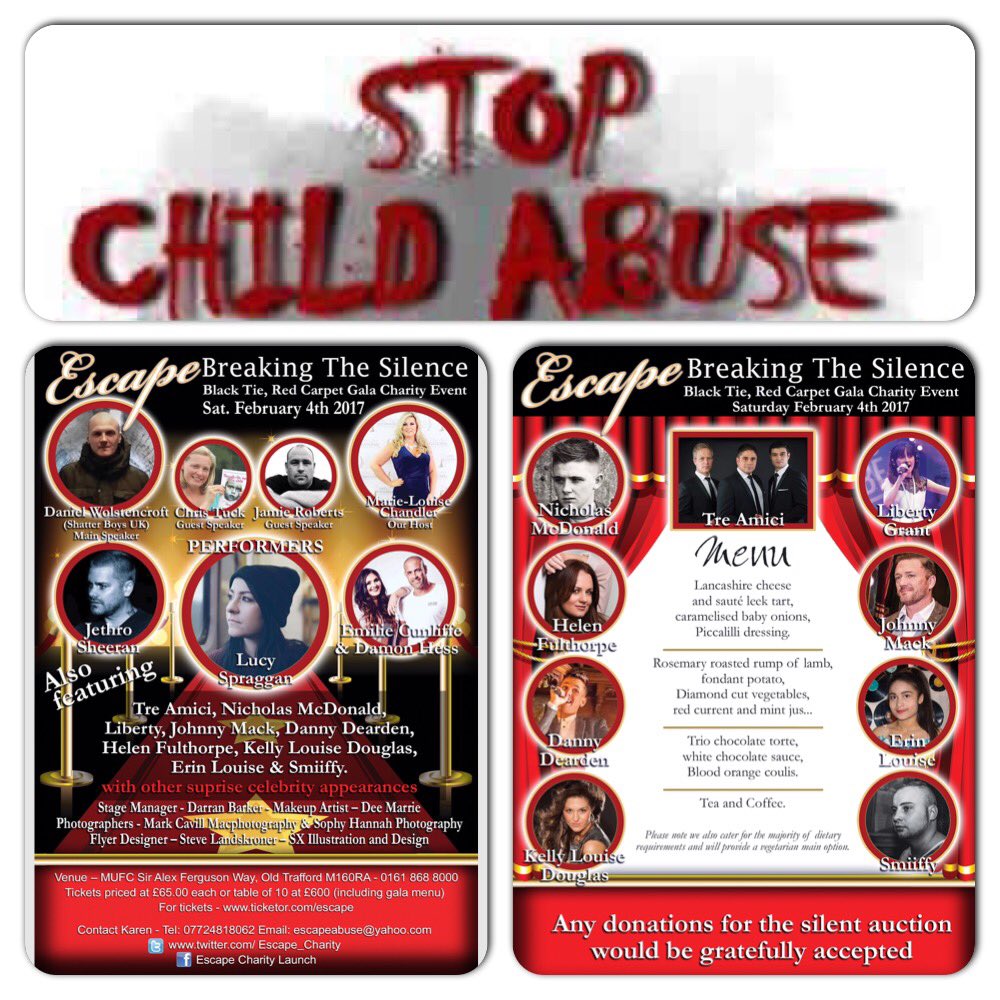 Escape_CIC's tweet photo. @gemmaoaten #Support #Follow #RT #Host @Proudlady1 #Speakers @ChrisTuck_WWHF @Shatter_Boys_UK @voicing_csa @PhillipLafferty #MUFC #Sat4thFeb https://t.co/WsVKP3cj1f