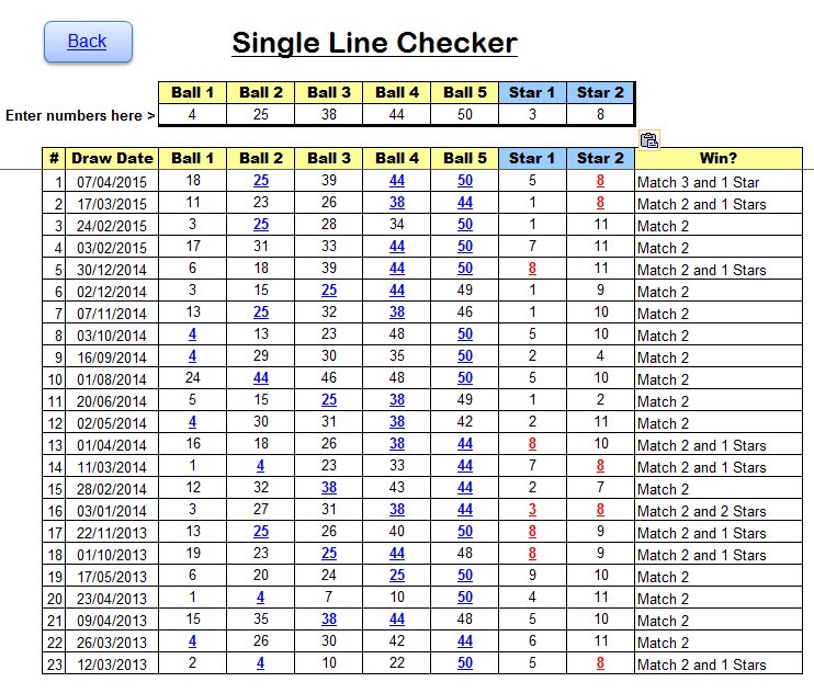 Buy your lotto checkers here: European bit.ly/1Cs53te US bit.ly/1zXCROn. #excel #lottery