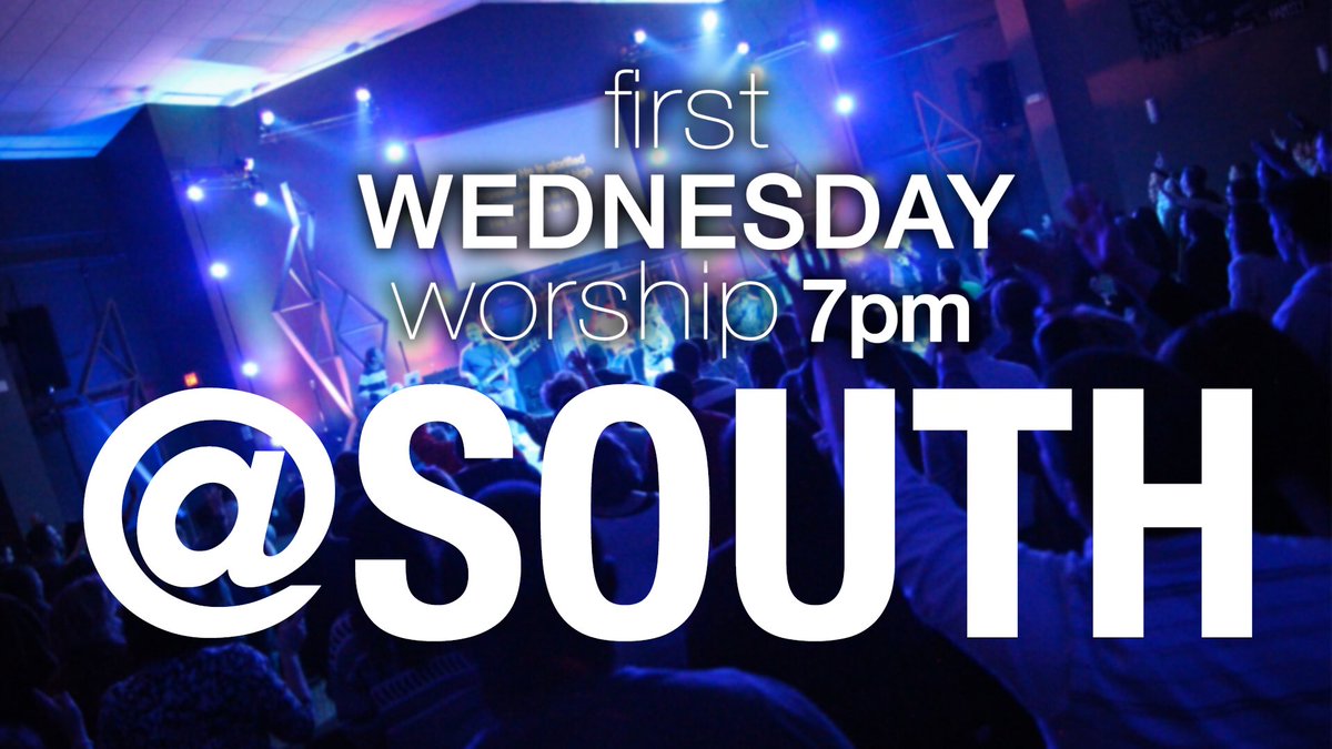 The_Courageous's tweet photo. This Wednesday, TCC South is where it's at! 

#FirstWednesday Worship
TCC South 
4900 S FR 189 @ 7p

@twistedmikes1 Food Truck
@ 6-9p https://t.co/Glle4OhjGg