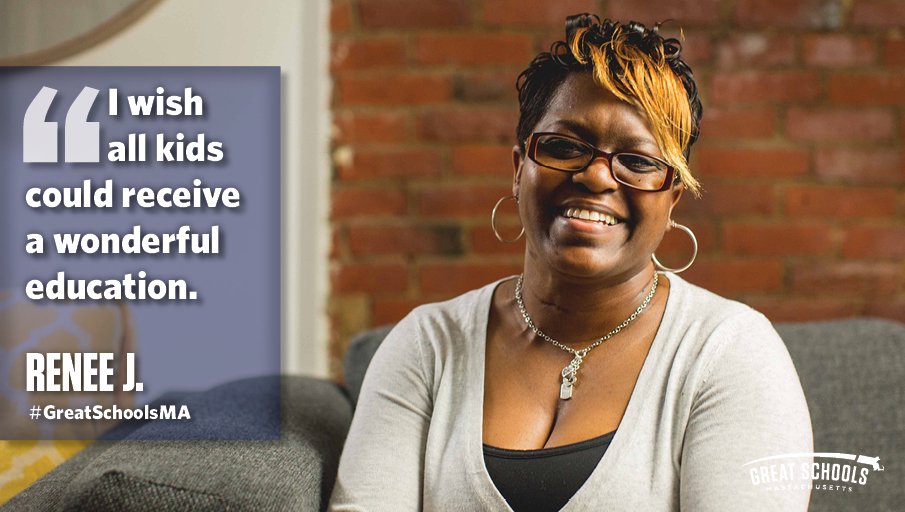 GreatSchoolsMA's tweet photo. Monday motivation from parent, Renee J. The work continues! #mondaymotivation #education https://t.co/6X09ay6sWU