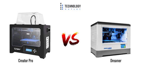 TechOutlet3D's tweet image. #Flashforge 3D Printers: Creator Pro VS Dreamer
bit.ly/2eoRRGp
