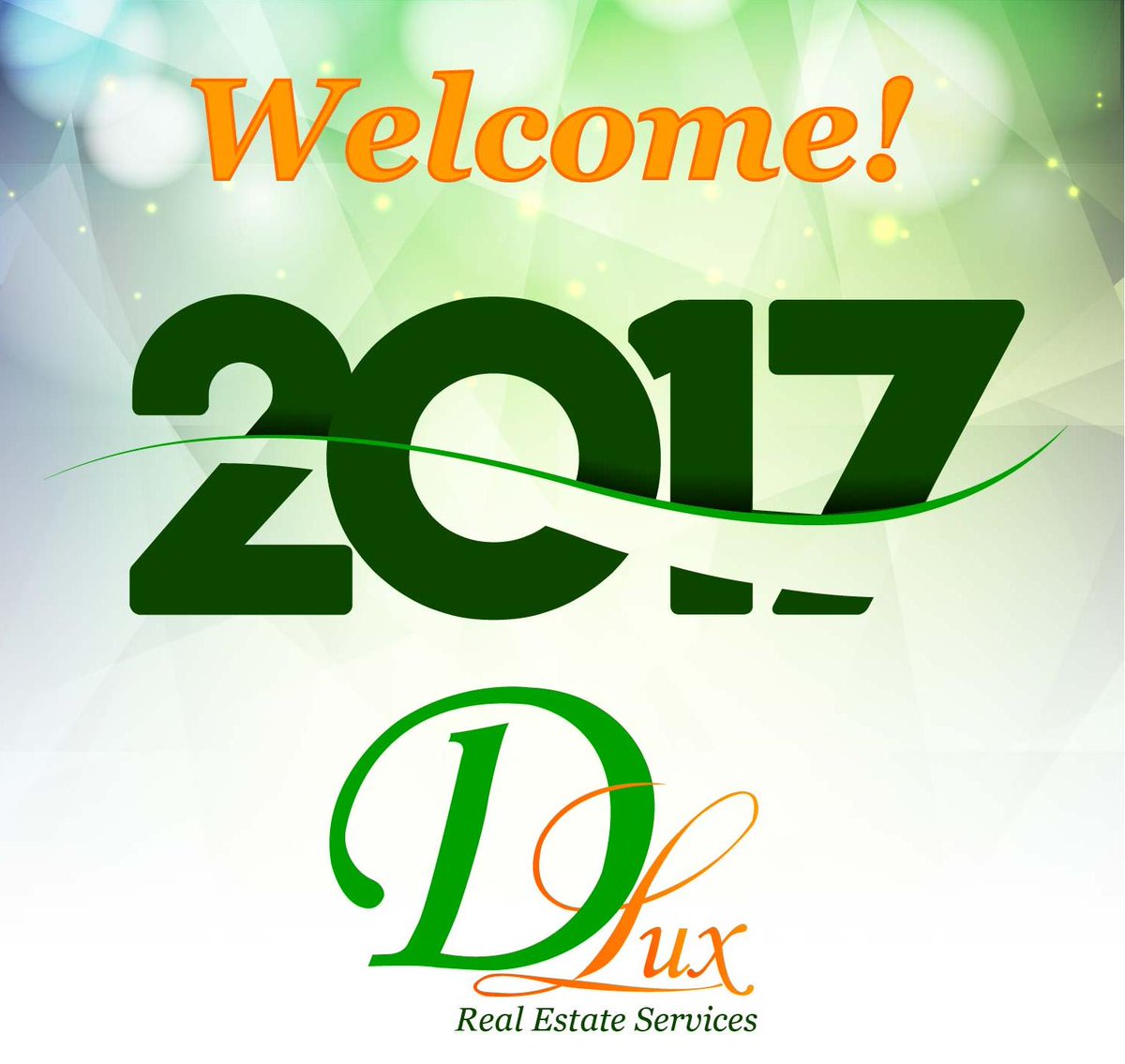 DluxFrance's tweet photo. Green is our new color, welcome 2017! A year full of prosperity and happiness! #HappyNewYear #NYE #DLuxRealEstateServices #RealEstate https://t.co/eMual8249i