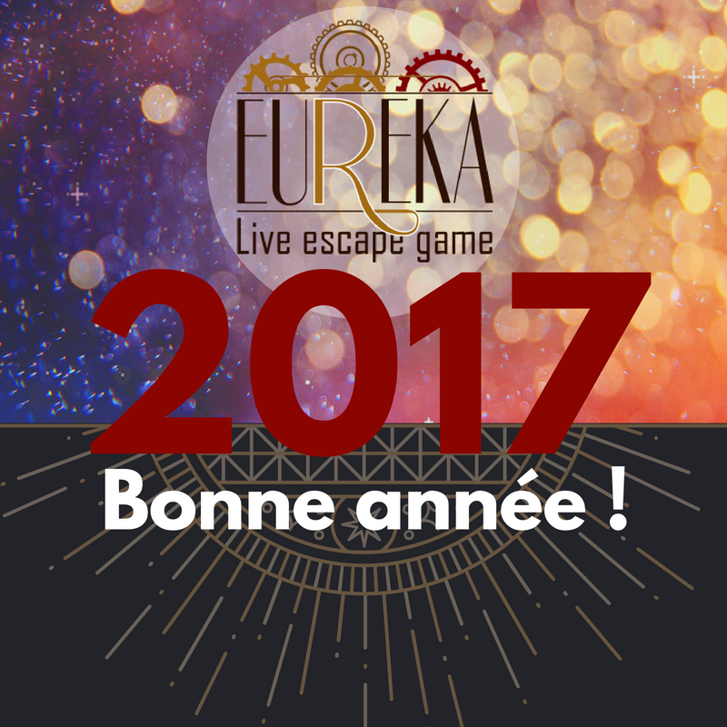 EUREKA vous souhaite une très belle année, riche en énigmes résolues et missions accomplies :)