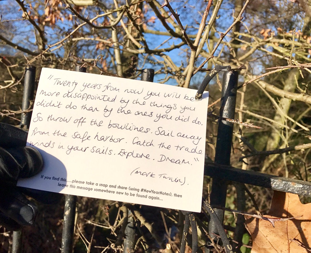 sarah_alford_s's tweet image. Found on Hampstead Heath today. #NewYearNotes